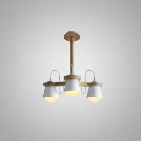 Люстра на штанге NATURA B3 White