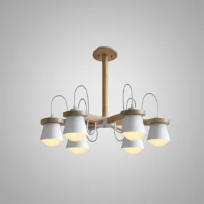 Люстра на штанге NATURA B6 White