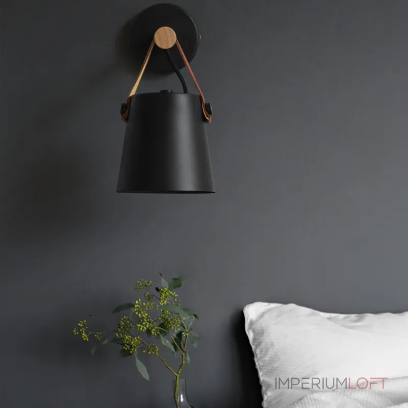 Бра NATURA C WALL Black от ImperiumLoft