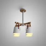 Люстра на штанге NATURA C4 white