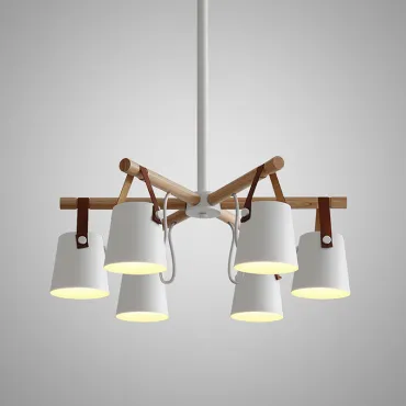 Люстра на штанге NATURA C6 white