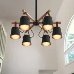 Люстра на штанге NATURA C8 white