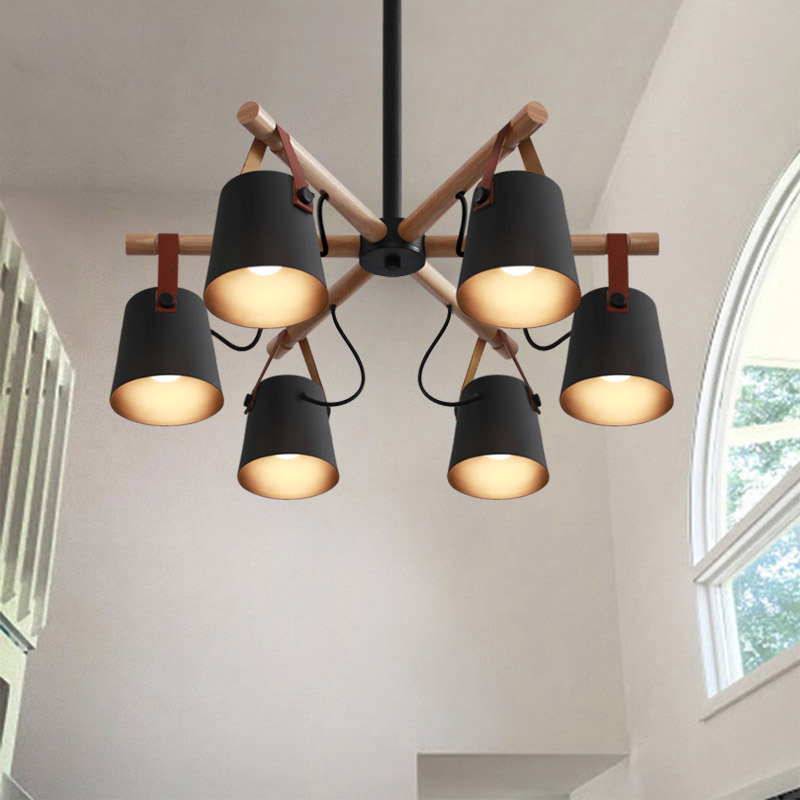 Люстра на штанге NATURA C8 white