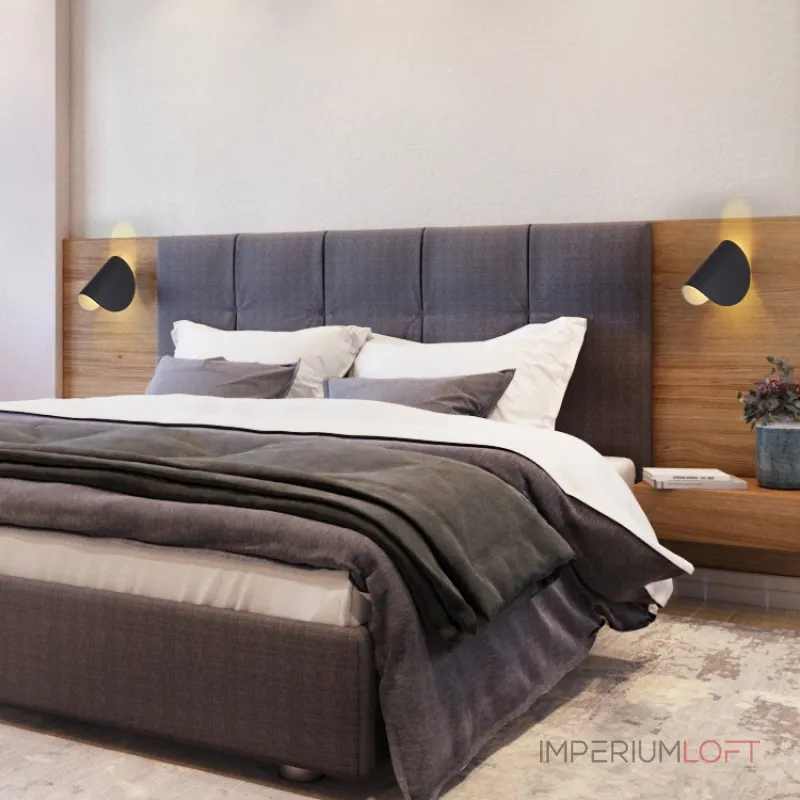 Настенный светильник ORNES Black от ImperiumLoft