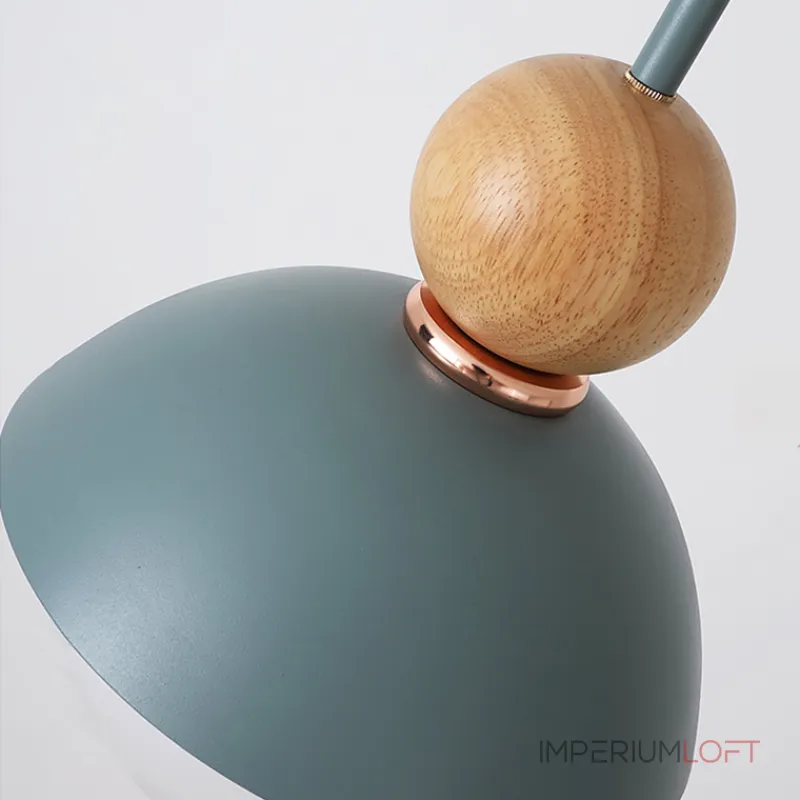 Подвесной светильник POMPON WOOD Голубой от ImperiumLoft Подвесной светильник POMPON WOOD Голубой от ImperiumLoft