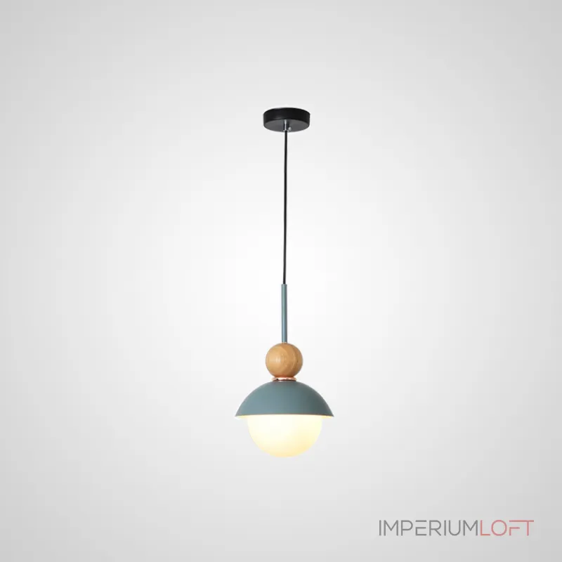 Подвесной светильник POMPON WOOD Голубой от ImperiumLoft Подвесной светильник POMPON WOOD Голубой от ImperiumLoft