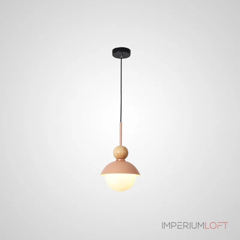 Подвесной светильник POMPON WOOD Розовый от ImperiumLoft Подвесной светильник POMPON WOOD Розовый от ImperiumLoft