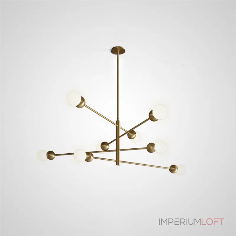 Люстра на штанге SALME L6 A Black