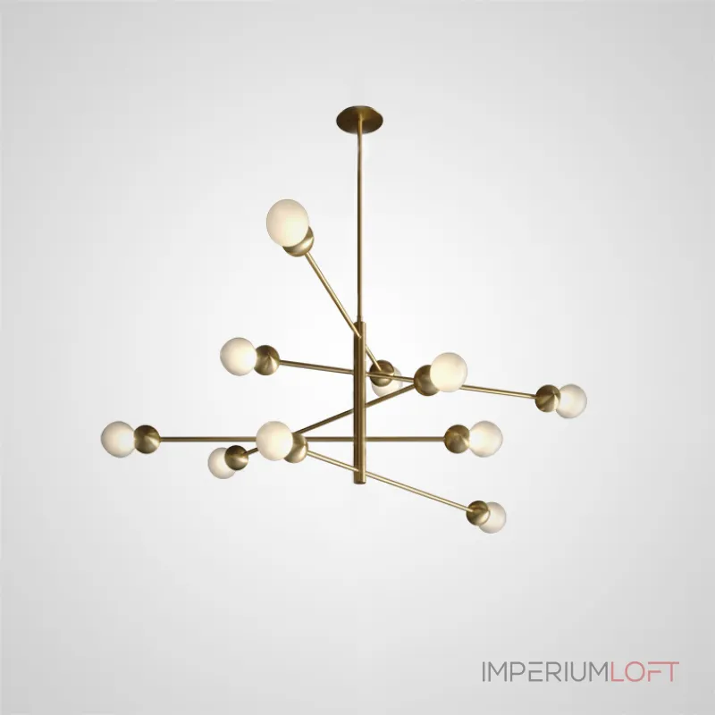 Люстра на штанге SALME L6 A Black