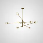 Люстра на штанге SALME L6 A Black