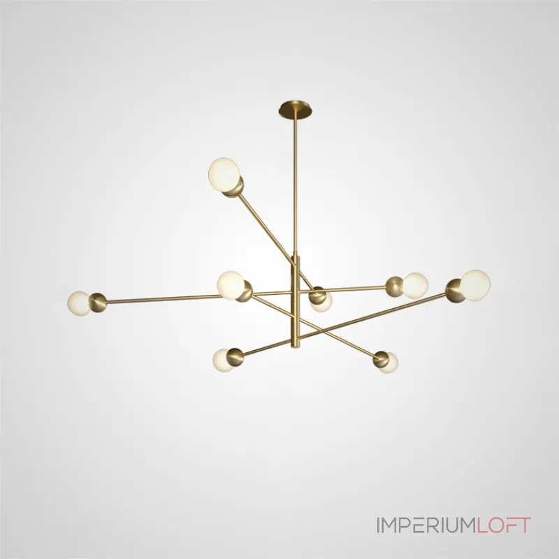 Люстра на штанге SALME L6 A Black