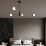 Люстра на штанге SALME L6 A Black