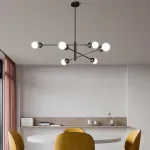 Люстра на штанге SALME L6 A Black