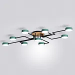 Потолочная люстра SCHEME LED COLOR L132 Green от ImperiumLoft