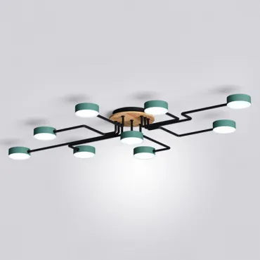 Потолочная люстра SCHEME LED COLOR L132 Green