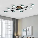 Потолочная люстра SCHEME LED COLOR L58 Black от ImperiumLoft