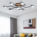 Потолочная люстра SCHEME LED COLOR L58 Black от ImperiumLoft