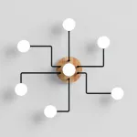 Потолочная люстра SCHEME LED COLOR L58 Black от ImperiumLoft