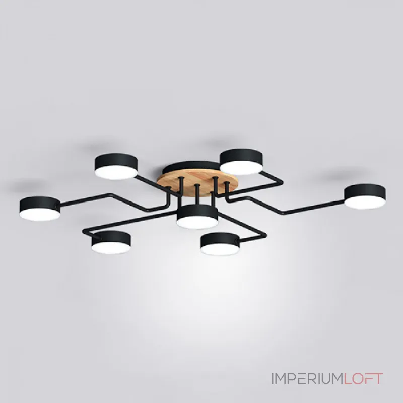 Потолочная люстра SCHEME LED COLOR L83 Black от ImperiumLoft Потолочная люстра SCHEME LED COLOR L83 Black от ImperiumLoft