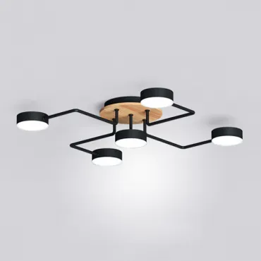 Потолочная люстра SCHEME LED COLOR L58 Black Потолочная люстра SCHEME LED COLOR L58 Black