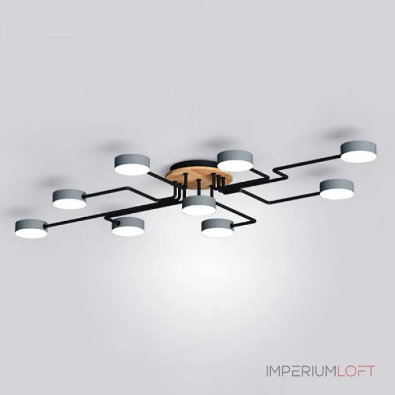 Потолочная люстра SCHEME LED COLOR L132 Grey от ImperiumLoft Потолочная люстра SCHEME LED COLOR L132 Grey от ImperiumLoft