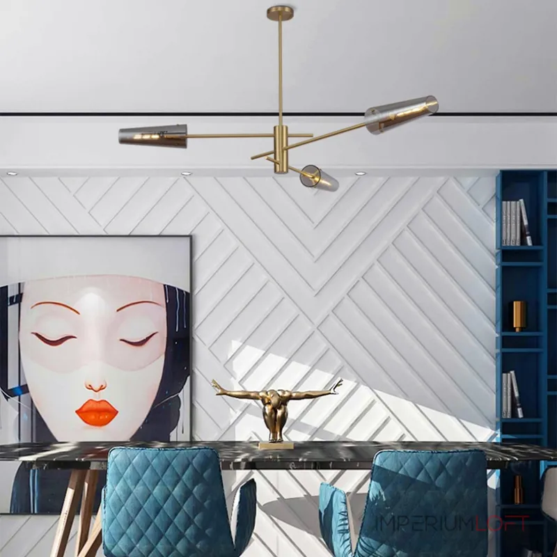 Люстра на штанге SELDIS L3 от ImperiumLoft