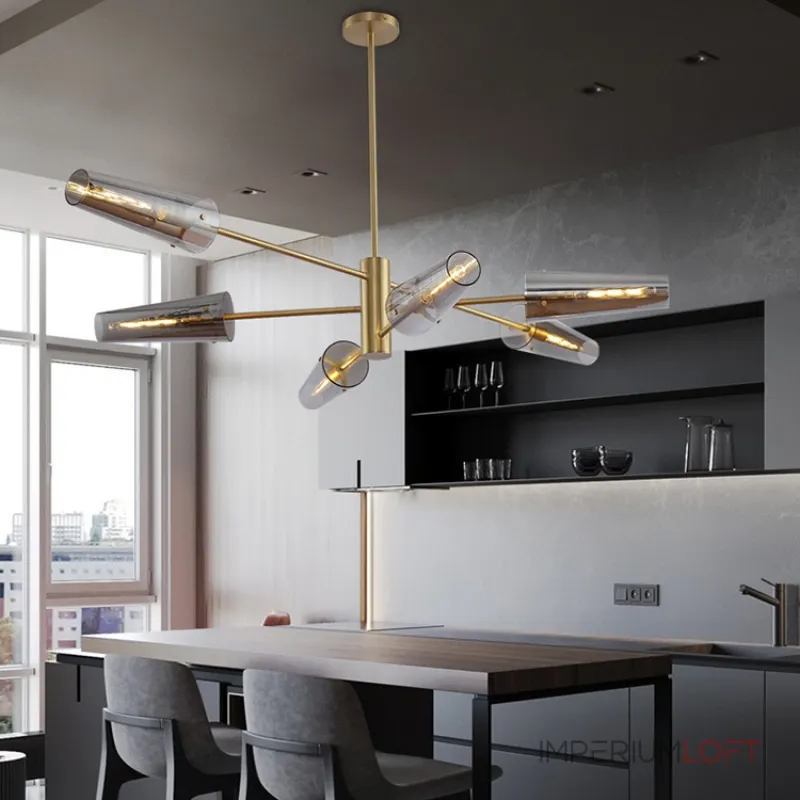 Люстра на штанге SELDIS L3 от ImperiumLoft