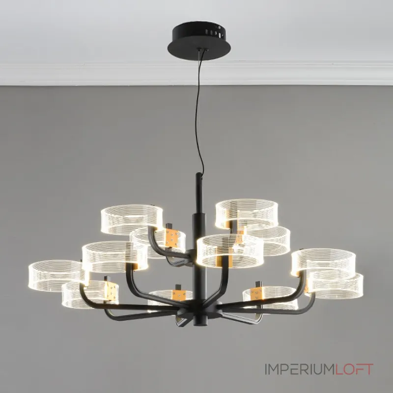 Подвесная светодиодная люстра SENSE RINGS Подвесная светодиодная люстра SENSE RINGS