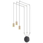 Подвесной светильник SPIN L3 Chrome от ImperiumLoft