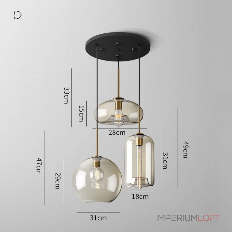 Подвесной светильник VILMO TRIO E Подвесной светильник VILMO TRIO E