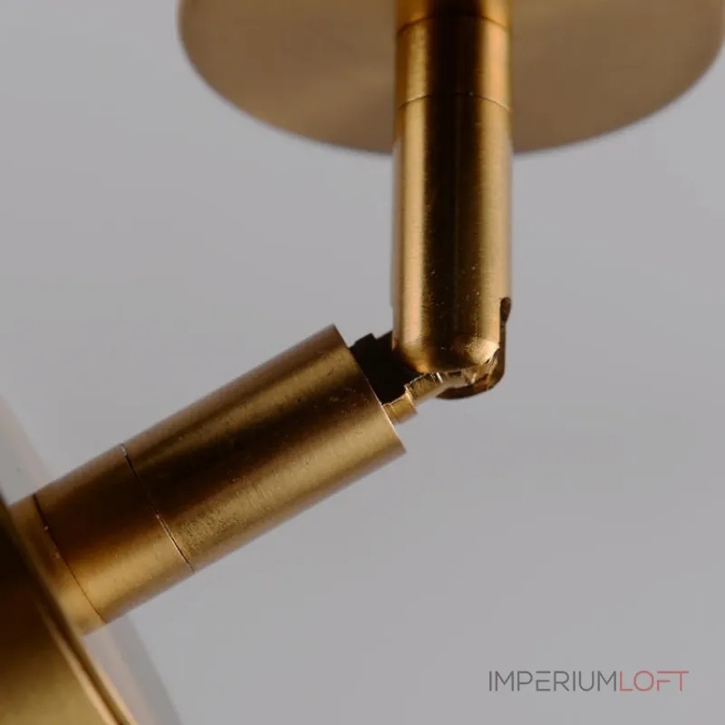 Точечный светильник на потолочной стойке LINO B от ImperiumLoft