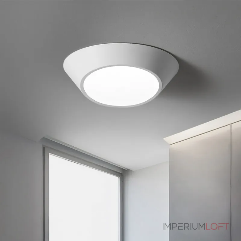 Потолочный светодиодный светильник KEYES White D40 от ImperiumLoft