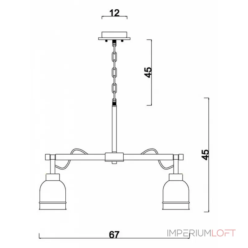 Люстра на штанге ARGUS