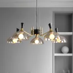 Подвесная люстра AMANDA D82 Amber