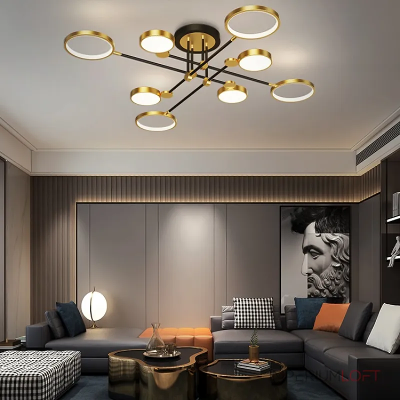 Потолочная люстра MARSA L8 Gold