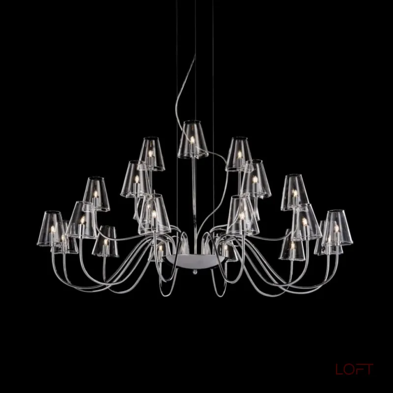 Подвесная люстра INNIS CH D125 Chrome