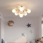 Потолочная люстра Light of MATISSE C SELF D55 White от ImperiumLoft