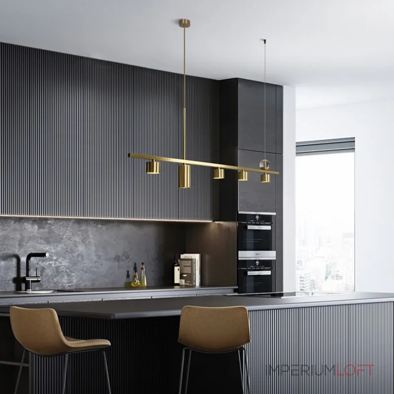 Рядный подвесной светильник WILL 6 от ImperiumLoft