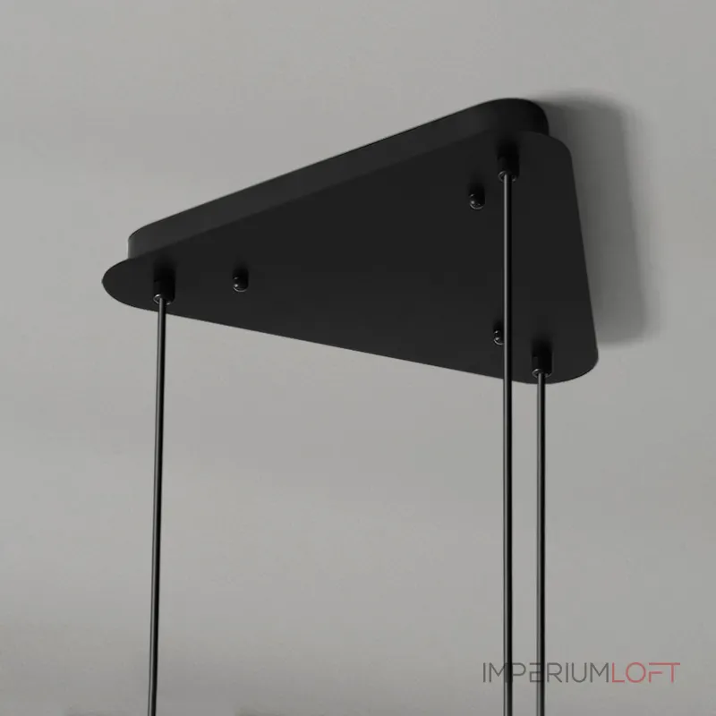 Потолочное крепление из металла треугольной формы CEILING MOUNT 10 от ImperiumLoft