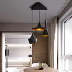 Потолочное крепление из металла треугольной формы CEILING MOUNT 10 от ImperiumLoft