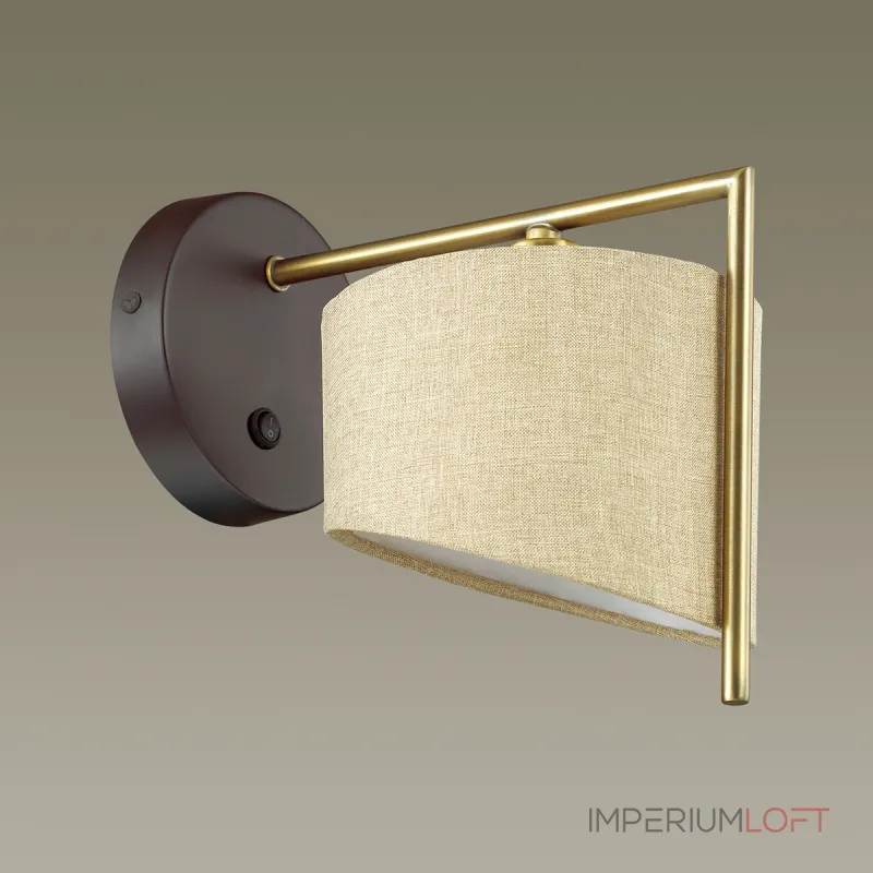 Бра с текстильным плафоном GANS WALL от ImperiumLoft