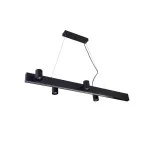 Реечный светильник с поворотными плафонами на широкой планке ATLEY от ImperiumLoft