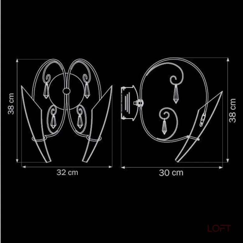 Бра ALIN WALL от ImperiumLoft Бра ALIN WALL от ImperiumLoft