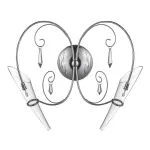 Бра ALIN WALL от ImperiumLoft