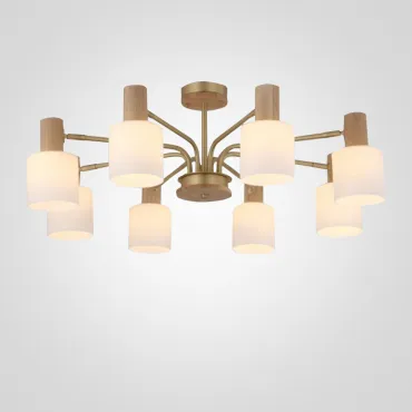 Потолочная люстра INGRID 8 glass Потолочная люстра INGRID 8 glass