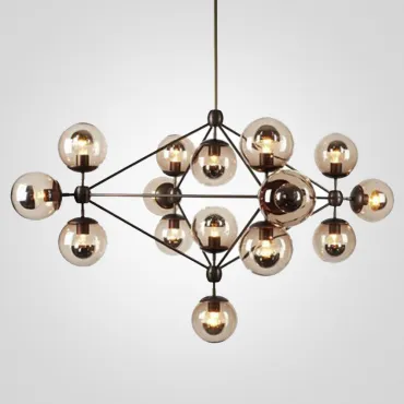 Люстра на штанге Modo Chandelier 15 Globes Люстра на штанге Modo Chandelier 15 Globes