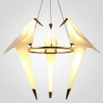 Подвесная люстра Origami Bird Chandelier 3
