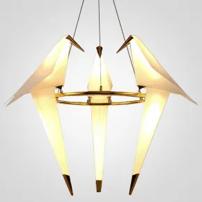 Подвесная люстра Origami Bird Chandelier 3