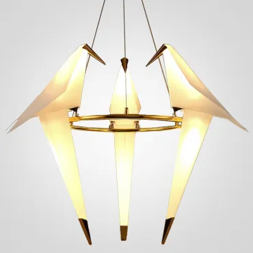 Подвесная люстра Origami Bird Chandelier 3