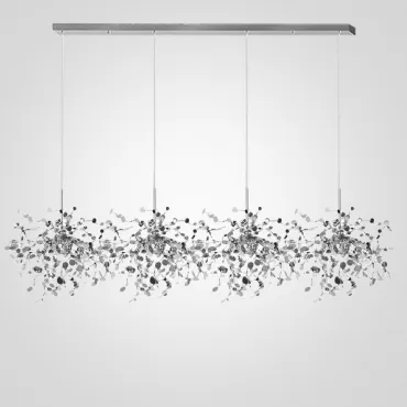 Подвесной светильник Tezani Argent Suspension Linear 4 L140